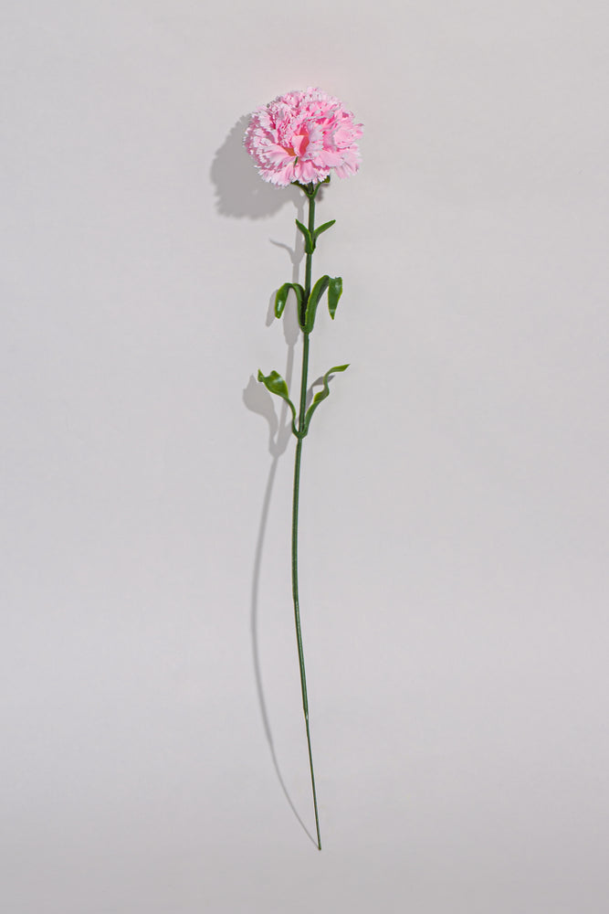 Artificial Carnation Pink Stem