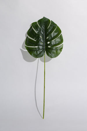 Artificial Monstera Leaf Stem