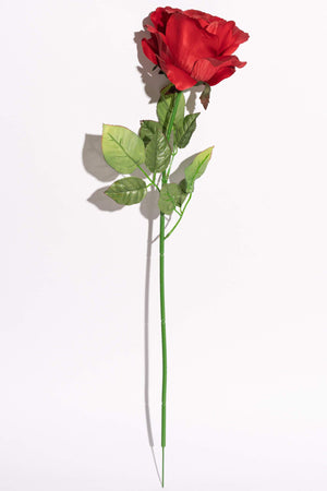 Artificial Giant Rose Red Stem