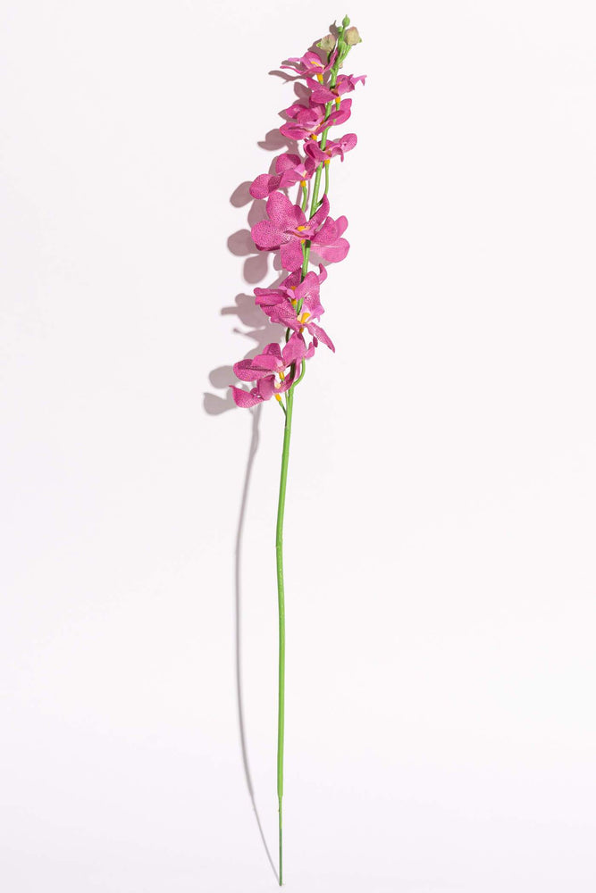 Artificial Singapore Orchid Purple Stem