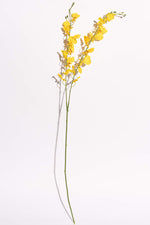 Artificial Gomesa Orchid Yellow Stem 2 Branches