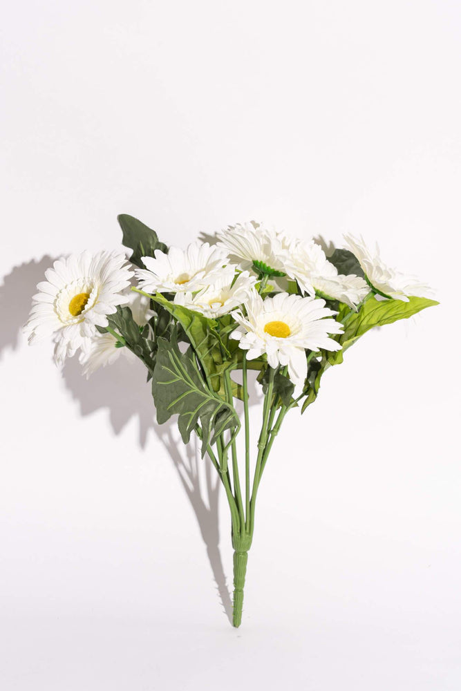 Artificial Gerbera White Bunch