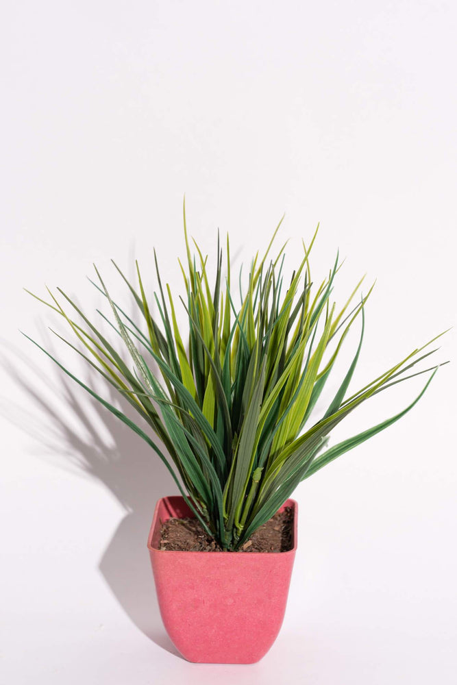 Artificial Wheat Grass Green Potted Plant